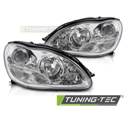 TUNING-TEC farovi za MERCEDES W220 S-KLASA 98-02 (H7), krom