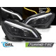 Farovi i rasvjeta TUNING-TEC farovi (Tube Light, DRL, SEQ) za MERCEDES W204 11-14 (H9), sjajna crna | race-shop.hr