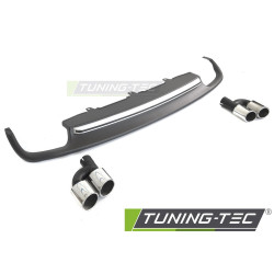DIFUZOR DUPLI ISPUH SILVER SPORT S STYLE za AUDI A6 C7 11-14