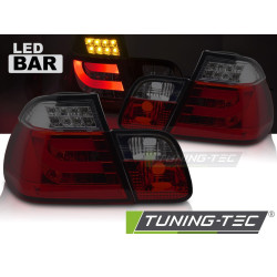 TUNING-TEC LED stražnja svjetla za BMW E46 01-05 Sedan, crveno-dimljena
