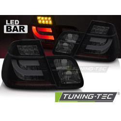 TUNING-TEC LED stražnja svjetla za BMW E46 01-05 Sedan, crno-dimljena