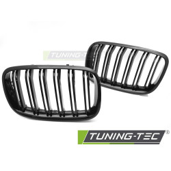 Sportska rešetka za BMW X5 E70 07-13 / X6 E71 08-14 (sjajno crna dvostruka letvica)