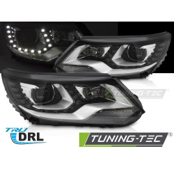 TUNING-TEC farovi (DRL) za VW TIGUAN I 11-15 (H7/H1, bez homologacije), crna