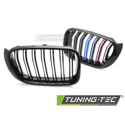 TUNING-TEC maska (Sport Double Bar M-Look) za BMW X3 F25 LCI 14-17 / X4 F26 14-18, sjajna crna