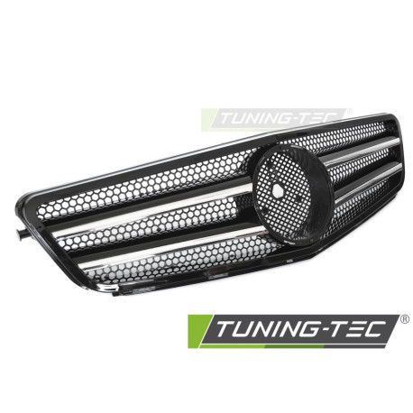 Body kit i vizualni dodaci TUNING-TEC maska (Sport) za MERCEDES W204 / S204 07-14, crni krom | race-shop.hr