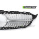 Body kit i vizualni dodaci TUNING-TEC maska (Diamond) za MERCEDES W205 18-21 / S205 18-21 / C205 18-23 / A205 18-23, srebrni krom | race-shop.hr