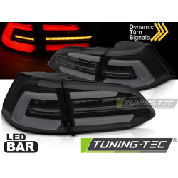 STRAŽNJA SVJETLA LED CRNA SMOKE SEQ ZA VW GOLF 7 13-17 SW