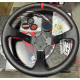 Volani Sportski volan s 3 kraka RACES Traforato, 350mm, perforirana ekokoža, 97mm uvlačenje, crna/crvena | race-shop.hr