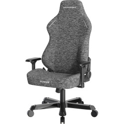 Uredska stolica DXRacer TANK za dugo sjedenje (8-12 sati), tkanina siva