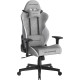 DXRacer GLADIATOR Gaming Chair, Fabric Grey/White