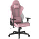 DXRacer GLADIATOR Gaming Chair, Fabric Pink/White