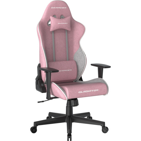 Uredske stolice DXRacer GLADIATOR Gaming Chair, Fabric Pink/White | race-shop.hr