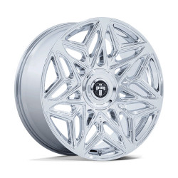 DUB DC274 ANOMALY felga 22x9 5x115/5x120 74.1 ET15, Chrome