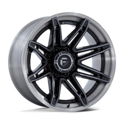 Fuel FC401 BRAWL felga 20x10 8x180 124.2 ET-18, Gloss black