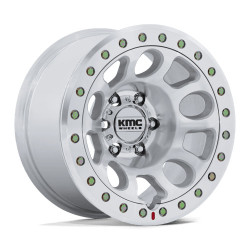 KMC KM241 E25 BEADLOCK felga 17x9 6x139.7 108 ET-12, Silver