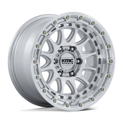 KMC KM556 CRUX felga 20x10 8x165.1 125.1 ET-18, Gloss silver