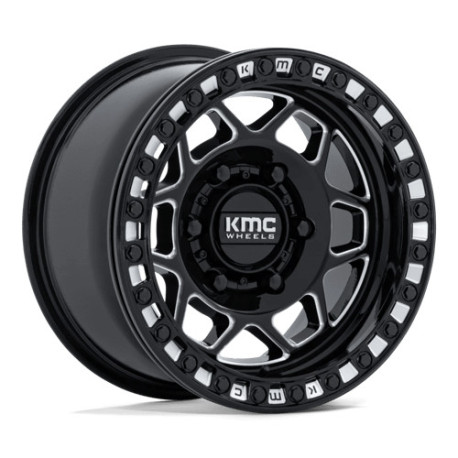 ALU felge KMC KMC Powersports KS241 TORX BEADLOCK felga 15x7 6x139.7 100.3 ET38, Gloss black | race-shop.hr