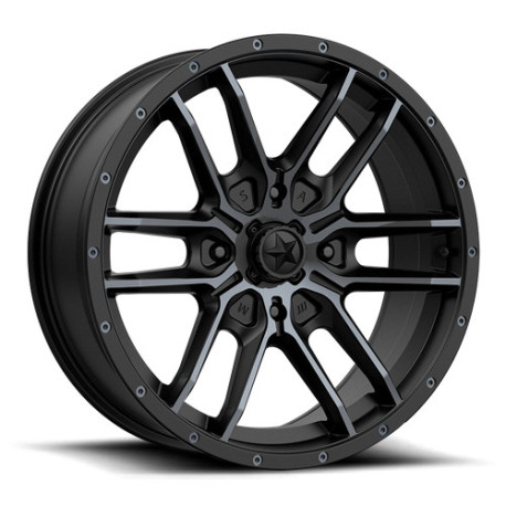 ALU felge MSA MSA Offroad Wheels M43 FANG felga 20x7 4x137 112.1 ET10, Satin black | race-shop.hr