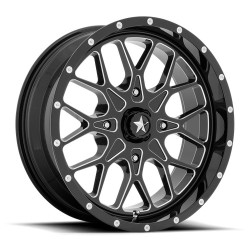 MSA Offroad Wheels M45 PORTAL felga 20x7 4x156 115.1 ET0, Gloss black