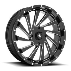 MSA Offroad Wheels M46 BLADE felga 22x7 4x156 115.1 ET0, Gloss black