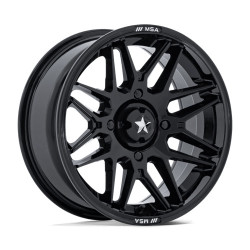 MSA Offroad Wheels M52 RADAR felga 14x7 4x110 86 ET10, Gloss black