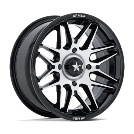 ALU felge MSA MSA Offroad Wheels M52 RADAR felga 14x7 4x156 115.1 ET-47, Gloss black | race-shop.hr