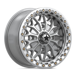 MSA Offroad Wheels MA53 BOLO BEADLOCK felga 15x7 4x137 96 ET38, Gloss silver