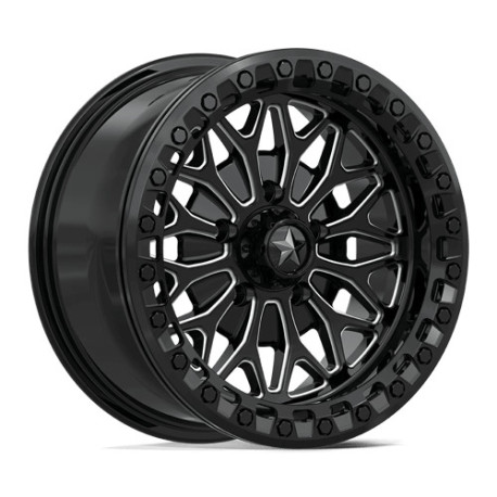 ALU felge MSA MSA Offroad Wheels MA53 BOLO BEADLOCK felga 15x7 5x114.3 72.56 ET10, Gloss black | race-shop.hr