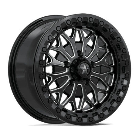 ALU felge MSA MSA Offroad Wheels MA53 BOLO BEADLOCK felga 15x7 5x114.3 72.56 ET38, Gloss black | race-shop.hr