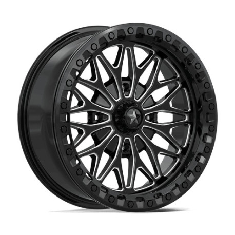 ALU felge MSA MSA Offroad Wheels MA53 BOLO BEADLOCK felga 18x7 4x156 115.1 ET10, Gloss black | race-shop.hr