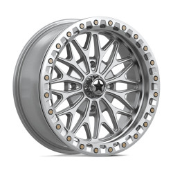 MSA Offroad Wheels MA53 BOLO BEADLOCK felga 18x7 4x156 115.1 ET10, Gloss silver
