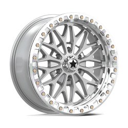 MSA Offroad Wheels MA53 BOLO BEADLOCK felga 18x7 6x139.7 100.3 ET10, Gloss silver