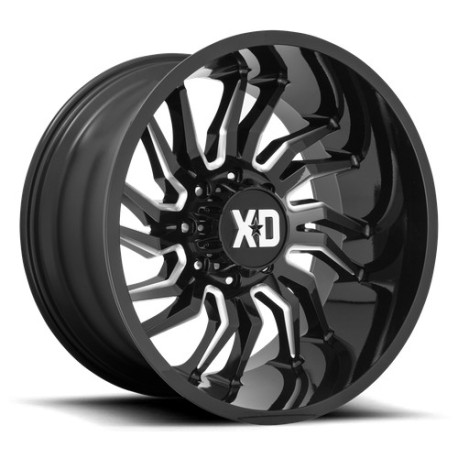 ALU felge XD XD 858 TENSION felga 20x10 6x139.7 106.1 ET-18, Gloss black | race-shop.hr