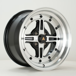 Autostar Kashiko wheel 15X8 4X100 73,0 ET0, Black