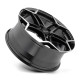 ALU felge Petrol Petrol P1A felga 17x8 5x108 72.1 ET40, Gloss black | race-shop.hr