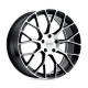 ALU felge Petrol Petrol P2B felga 16x7 4x100 72.1 ET40, Gloss black | race-shop.hr