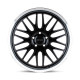 ALU felge Petrol Petrol P4C felga 16x7 5x115 76.1 ET40, Gloss black | race-shop.hr