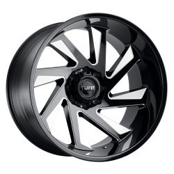 Tuff T1B felga 22x12 6x139.7 112.1 ET-45, Gloss black