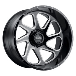 Tuff T2B felga 22x12 5x127 71.5 ET-45, Gloss black