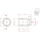 New Lambda (o2) Probe spacer adapter (emulator) straight, brass, 3 mm bore | race-shop.hr