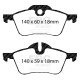 Kočnice EBC Auto Kočione pločice EBC Redstuff Ceramic DP31388C | race-shop.hr