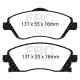 Kočnice EBC Auto Kočione pločice EBC Redstuff Ceramic DP31476C | race-shop.hr
