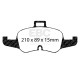 Kočnice EBC Auto Prednje kočione pločice EBC Redstuff Ceramic DP32256C | race-shop.hr