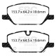 Kočnice EBC Auto Kočione pločice EBC Redstuff Ceramic DP33117C | race-shop.hr