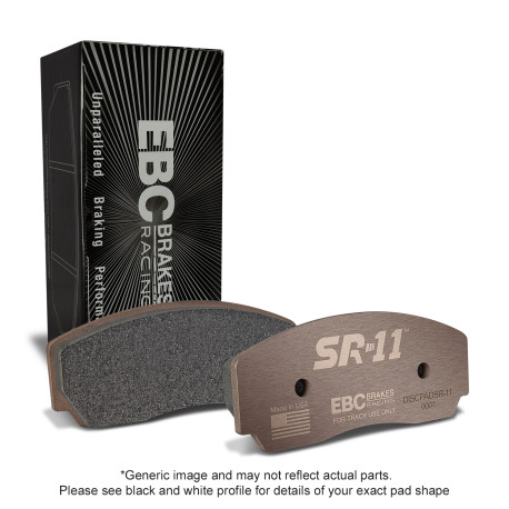 Kočnice EBC Auto Prednje/Stražnje kočione pločice EBC Racing SR11 Sintered DP81513.14SR11 | race-shop.hr