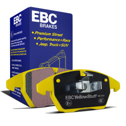 Prednji set EBC P2DK001Y - Kočioni diskovi Swept Groove + kočione pločice Yellowstuff