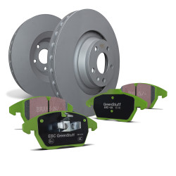 Stražnji set EBC PD01KR864 - Kočioni diskovi Premium OE + kočione pločice Greenstuff