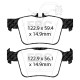 Kočnice EBC Auto Stražnji set EBC PD03KR938 - Kočioni diskovi Premium OE + kočione pločice Yellowstuff | race-shop.hr