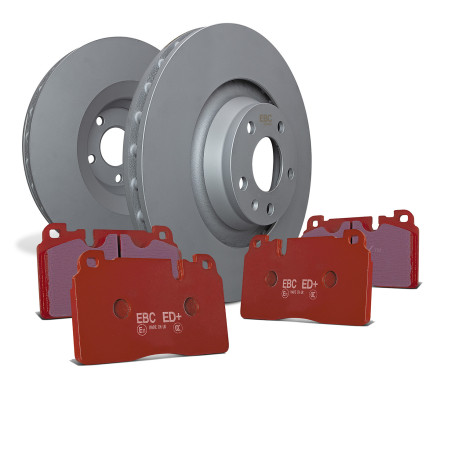 Kočnice EBC Auto Stražnji set EBC PD05KR200 - Kočioni diskovi Premium OE + kočione pločice Orangestuff | race-shop.hr