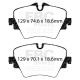 Kočnice EBC Auto Prednji set EBC PD06KF805 - Kočioni diskovi Ultimax Grooved + kočione pločice Elite Truck and SUV | race-shop.hr